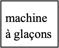 Machine à glaçons
