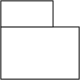 Meuble d'angle bas 90x90