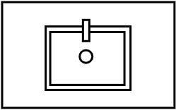 Meuble lavabo simple