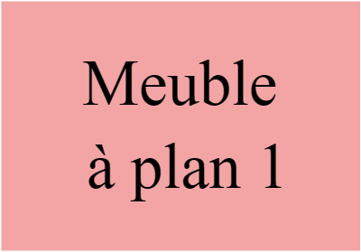 Meuble à plan 1