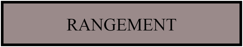 MEUBLE RANGEMENT