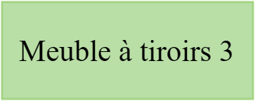 Meuble à tiroirs 3
