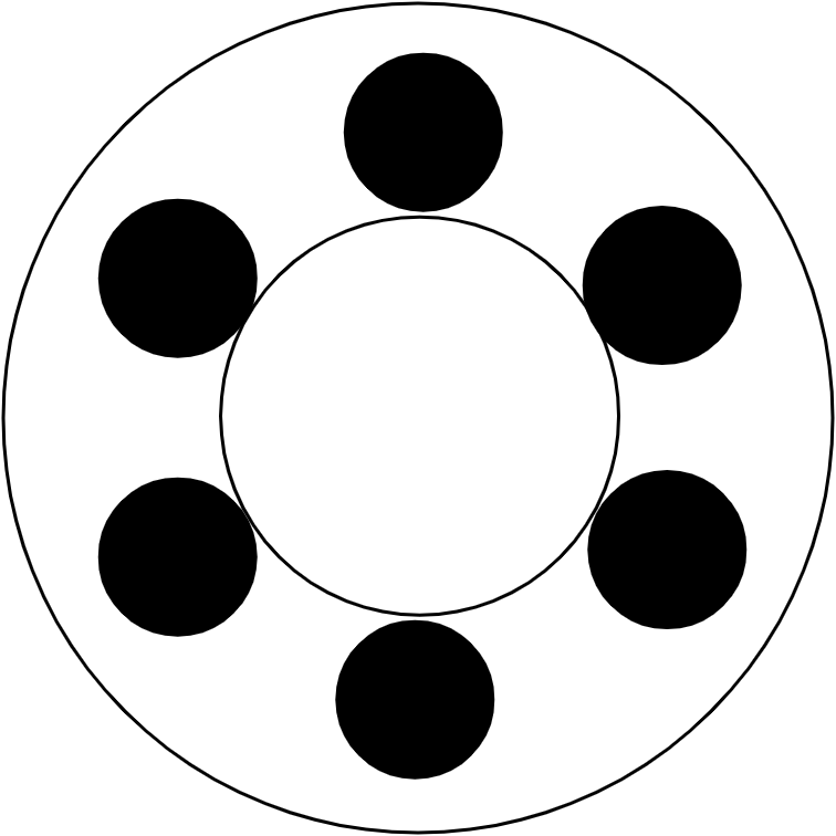 Ø120 pour 6