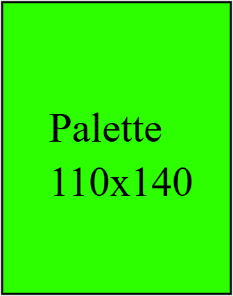 Palette 110x140