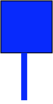 Panneau interdiction pieds