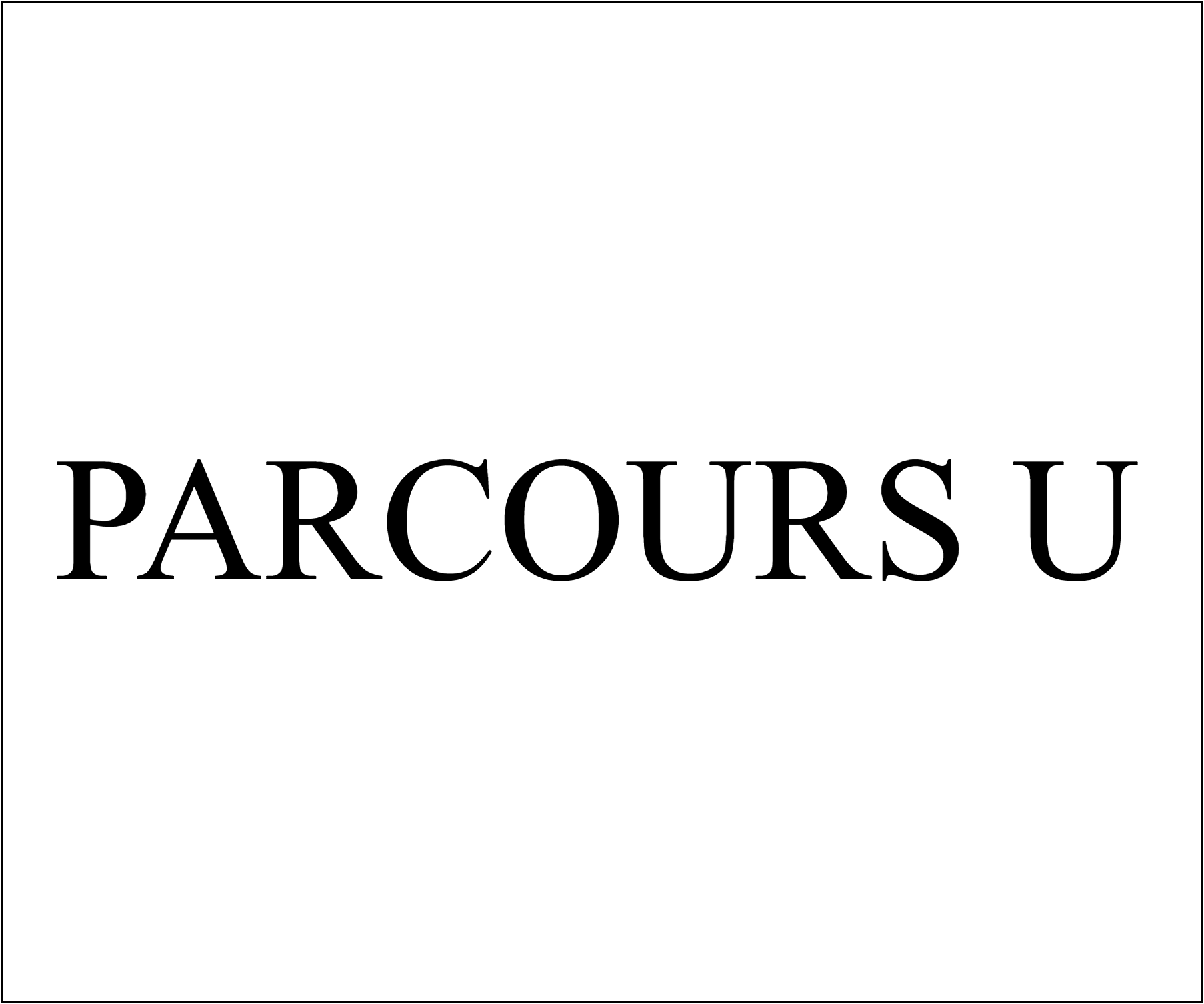PARCOURS U