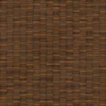 Parquet mosaïque brun