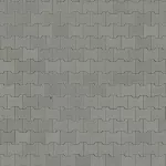 Pavés autobloquants gris