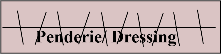 PENDERIE 60 X 250