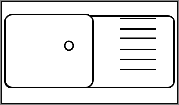 plonge batterie 1 bac