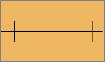 Portant double metal