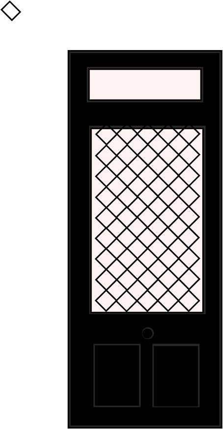 PORTE ENTREE NOIRE