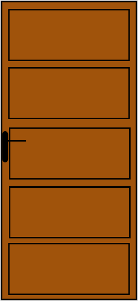 porte jardin bois