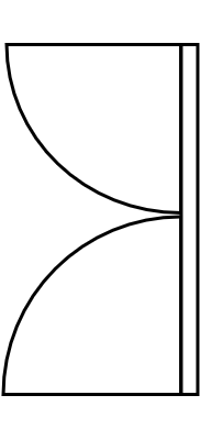 Porte Penderie Double