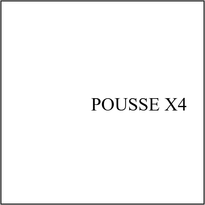 POUSSE X4