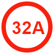 prise 32A
