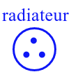 Prise radiateur