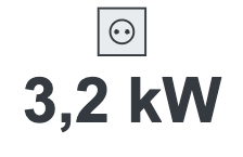 Prise renforcée 3,2 kW