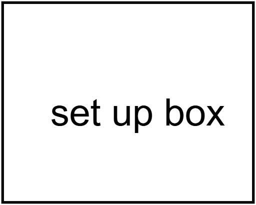 set up box