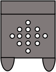 Siège de douche sans accoudoir