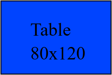 Table 80x120