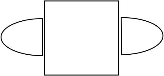 Table cuisin 2 pers. 74 x 74 cm