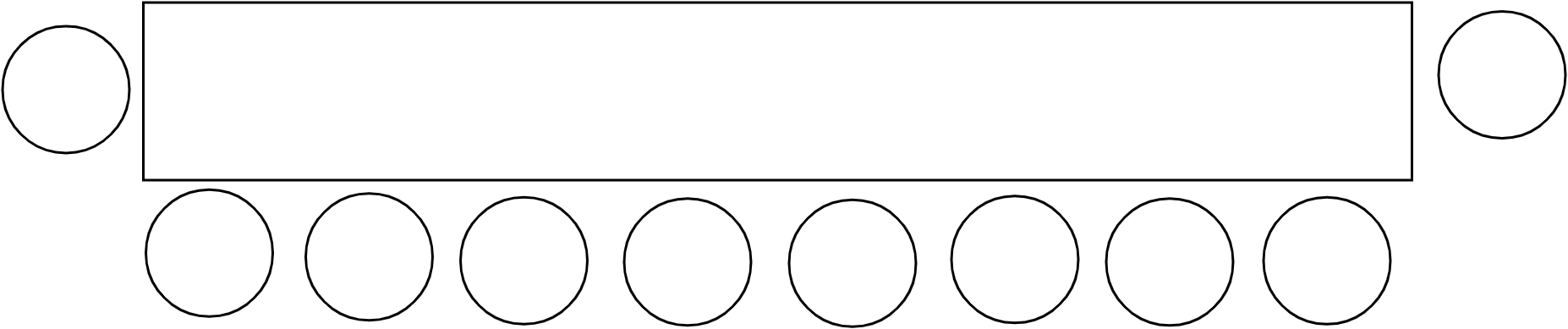 Table d'honneur 10 personnes