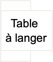 Table à langer