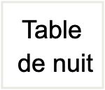 Table de nuit