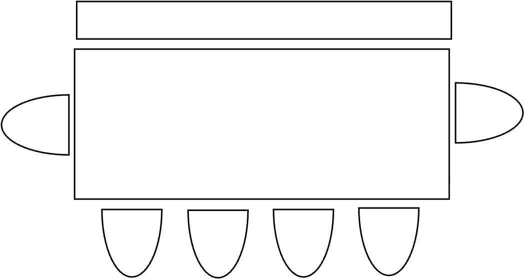Table 12 pers  250x 100 cm