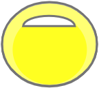 Tabouret de bar jaune