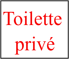 toilette privé