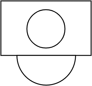 vasque arrondie