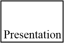 VITRINE DE PRESENTATION