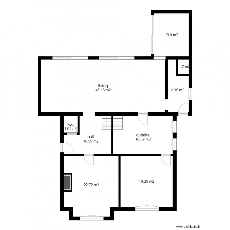 pinsons . Plan de 0 pièce et 0 m2