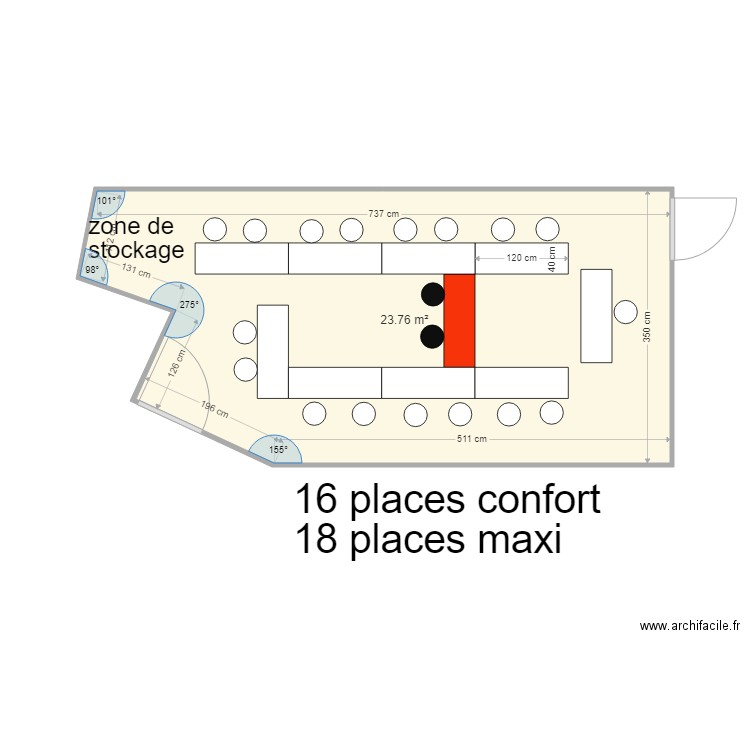 SALLE 11. Plan de 0 pièce et 0 m2