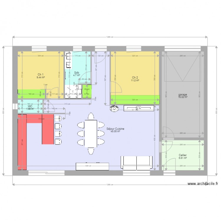 IZARD. Plan de 0 pièce et 0 m2