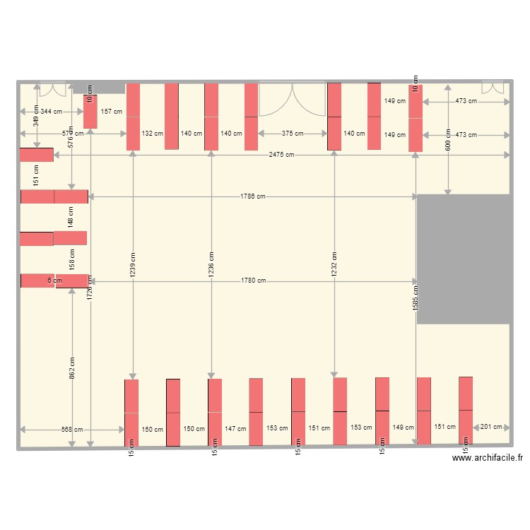 S&C thé dansant. Plan de 0 pièce et 0 m2
