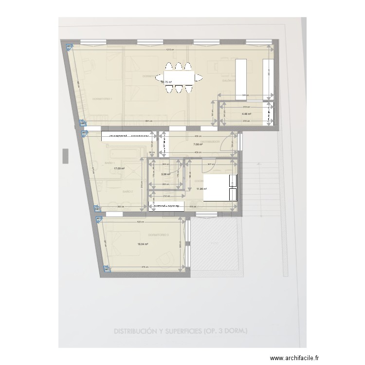 FERRAZ 2. Plan de 0 pièce et 0 m2