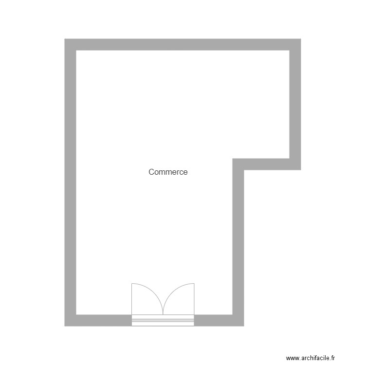 350601184. Plan de 1 pièce et 24 m2