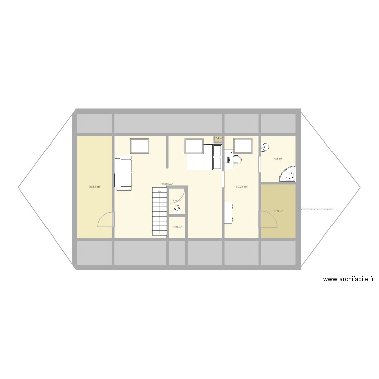 papeterie II rez alt 2. Plan de 0 pièce et 0 m2