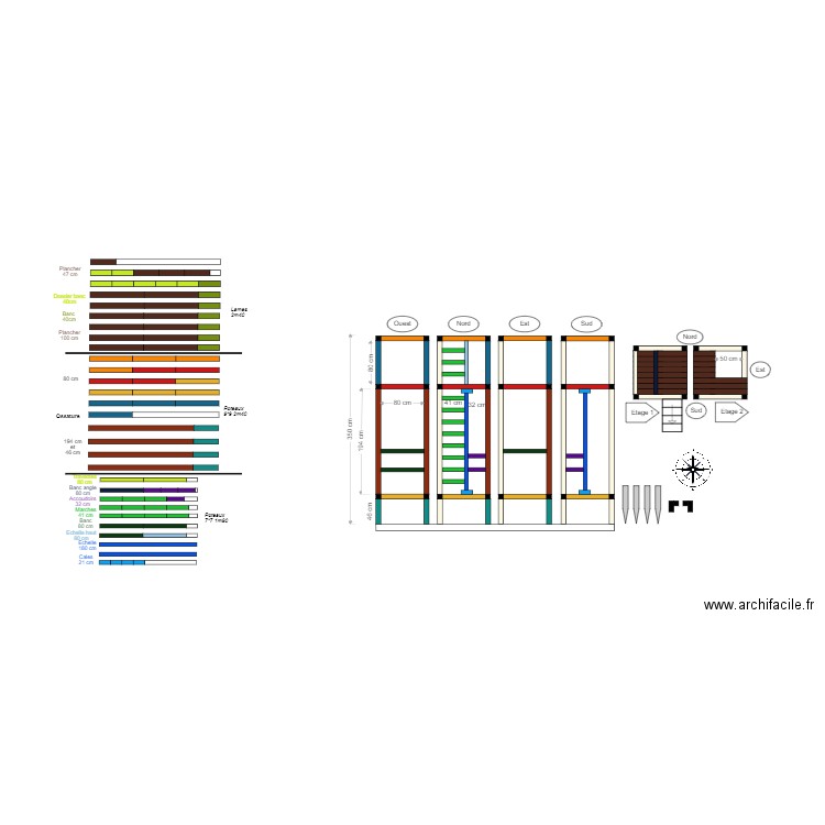 Tour jardin. Plan de 0 pièce et 0 m2