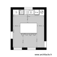 CUISINE CLARISSE ET BAPTISTE      PLAN 2