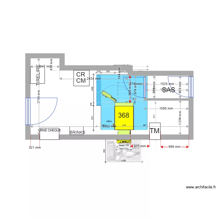 plan de masse existant vedene 368. Plan de 