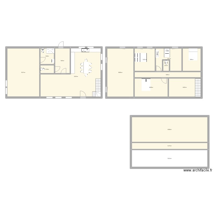 maison prairie 2. Plan de 0 pièce et 0 m2