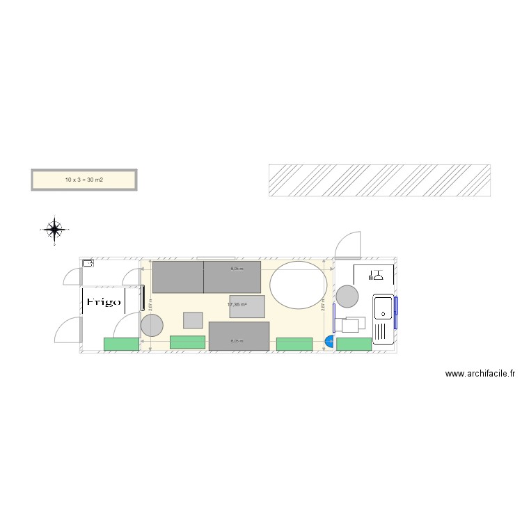 2 caisson 22 07. Plan de 0 pièce et 0 m2