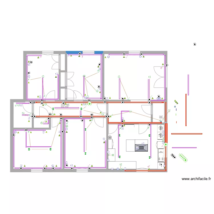 etage BB 2 composants élec. Plan de etage BB 2 composants élec. Plan de