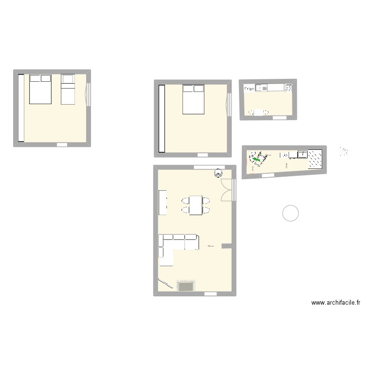SAR  Justine Modification. Plan de 0 pièce et 0 m2