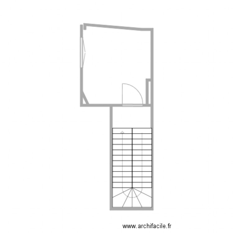 Kamer 1 2. Plan de 0 pièce et 0 m2