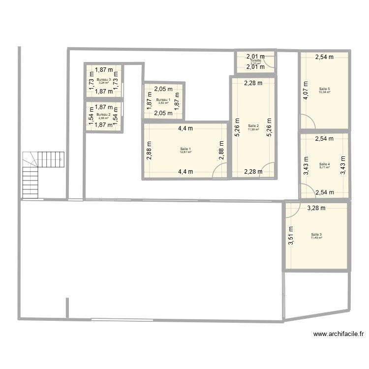 ILC. Plan de 0 pièce et 0 m2